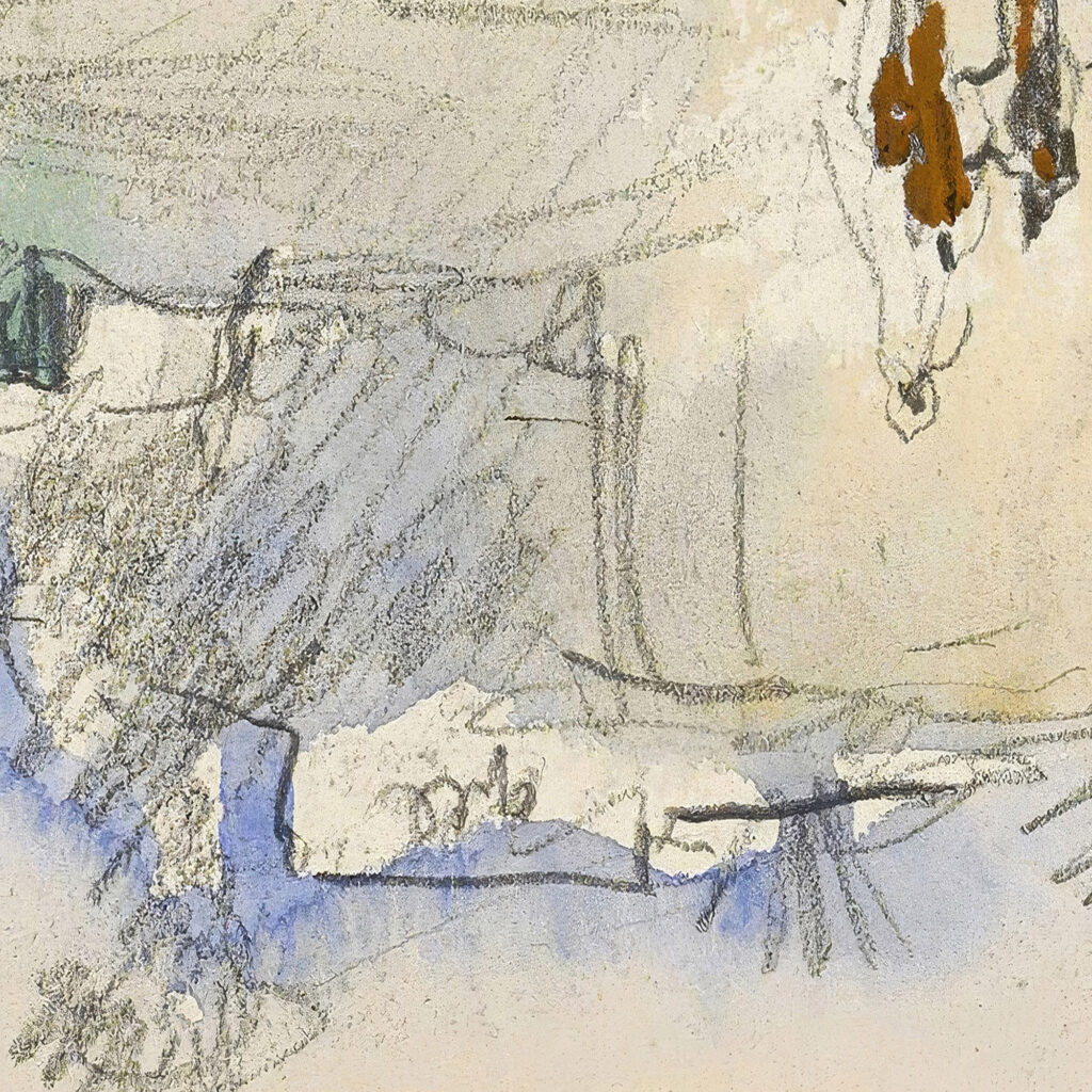 Straat met figuren in Biskra 1922 Marius Bauer 8 mockup