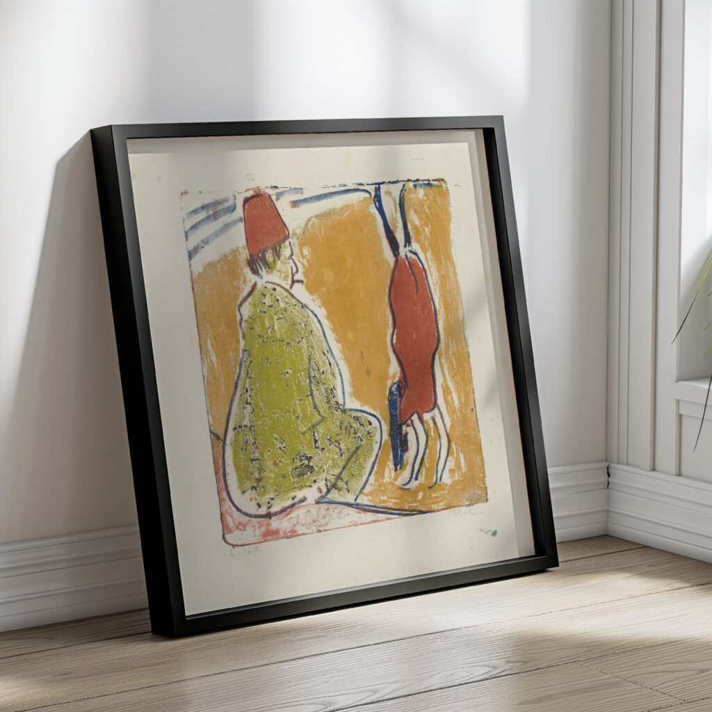 Strandscene 1909 Ernst Ludwig Kirchner 4 mockup