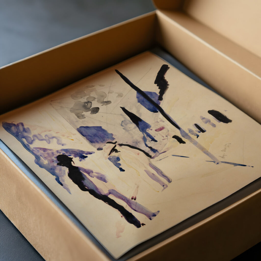 Strase am Abend 1913 August Macke video mockup