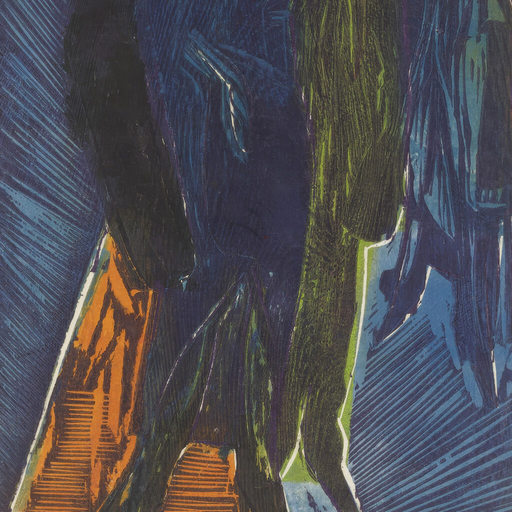 Strasenszene nach dem Gemalde ‘Strasenszene von 1914 1922 Ernst Ludwig Kirchner 8 mockup