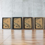 Strasse in Paris 1907 August Macke framed posters mockup