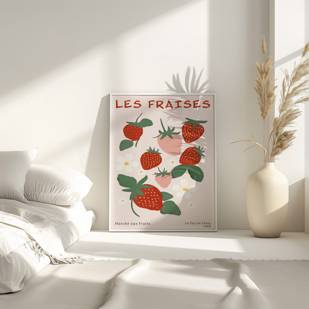 Strawberries 3x4 4 mockup