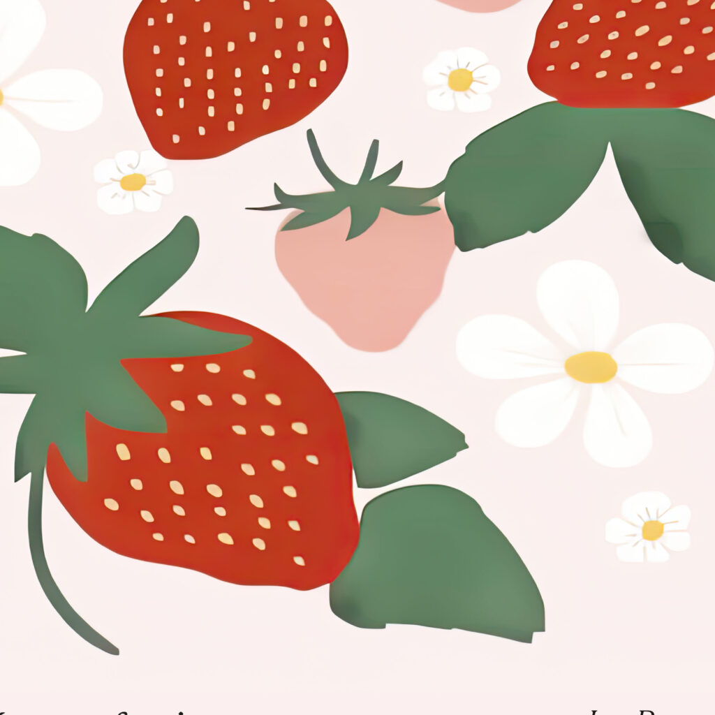 Strawberries 3x4 8 mockup