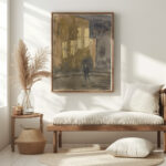 Street at Night Meudon 1910s Gwen John 5 mockup