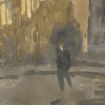 Street at Night Meudon 1910s Gwen John 8 mockup