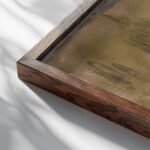 Street at Night Meudon 1910s Gwen John close up dark wood mockup