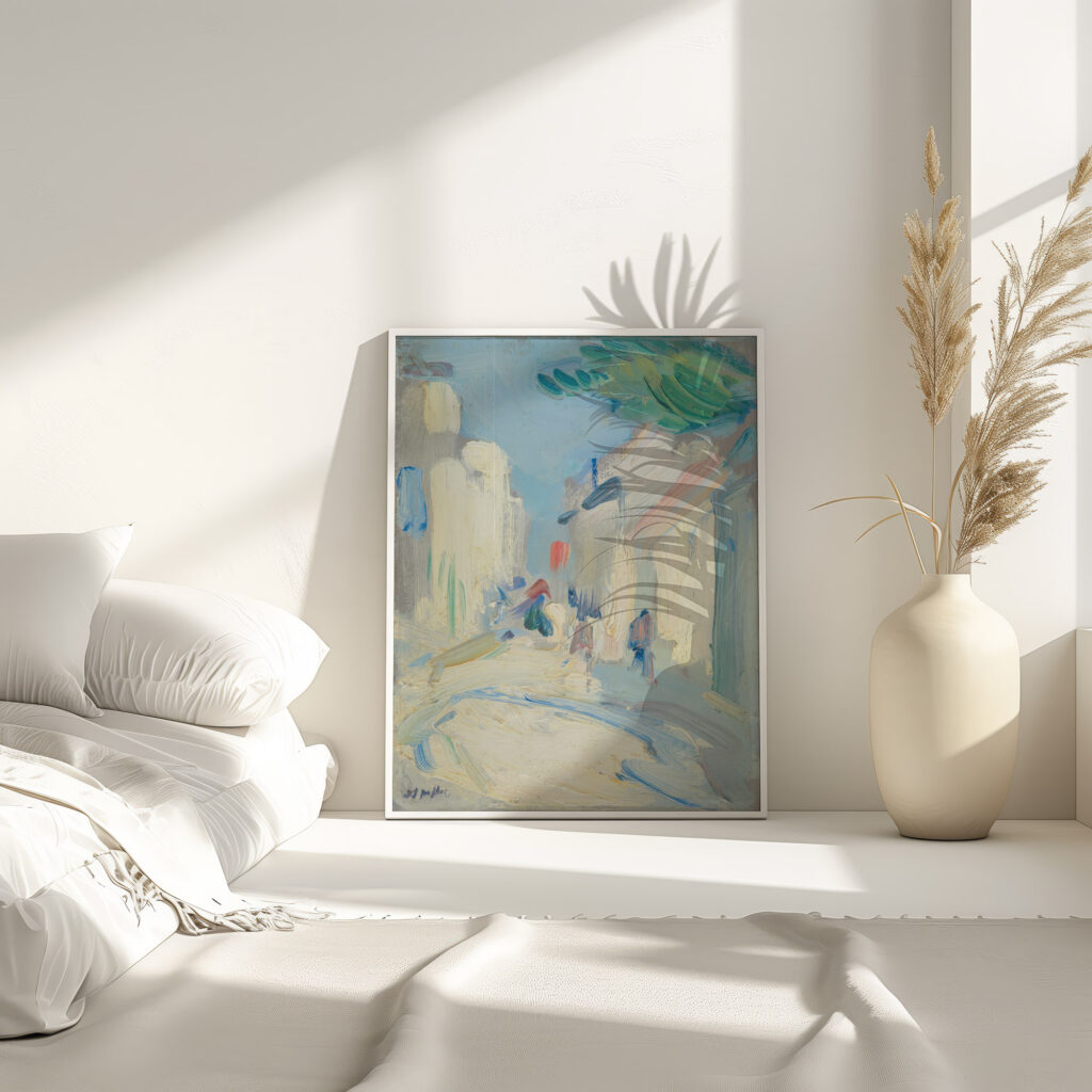 Streetscene France Samuel John Peploe 4 mockup