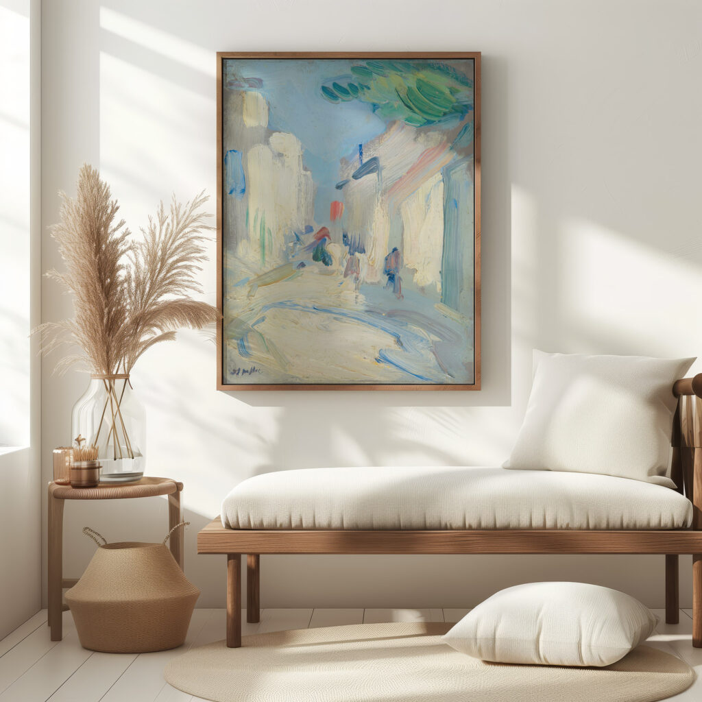 Streetscene France Samuel John Peploe 5 mockup