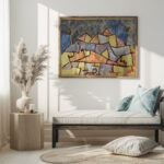 Strenge Gebirgsform Kristallines Gebirge 1924 Paul Klee 5 mockup