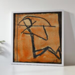 Strichmannchen mit Bogen 1918 Egon Schiele 5 mockup