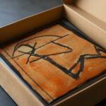 Strichmannchen mit Bogen 1918 Egon Schiele video mockup