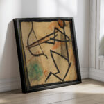 Strichmannchen mit Pfeil und Bogen 1918 Egon Schiele 4 mockup