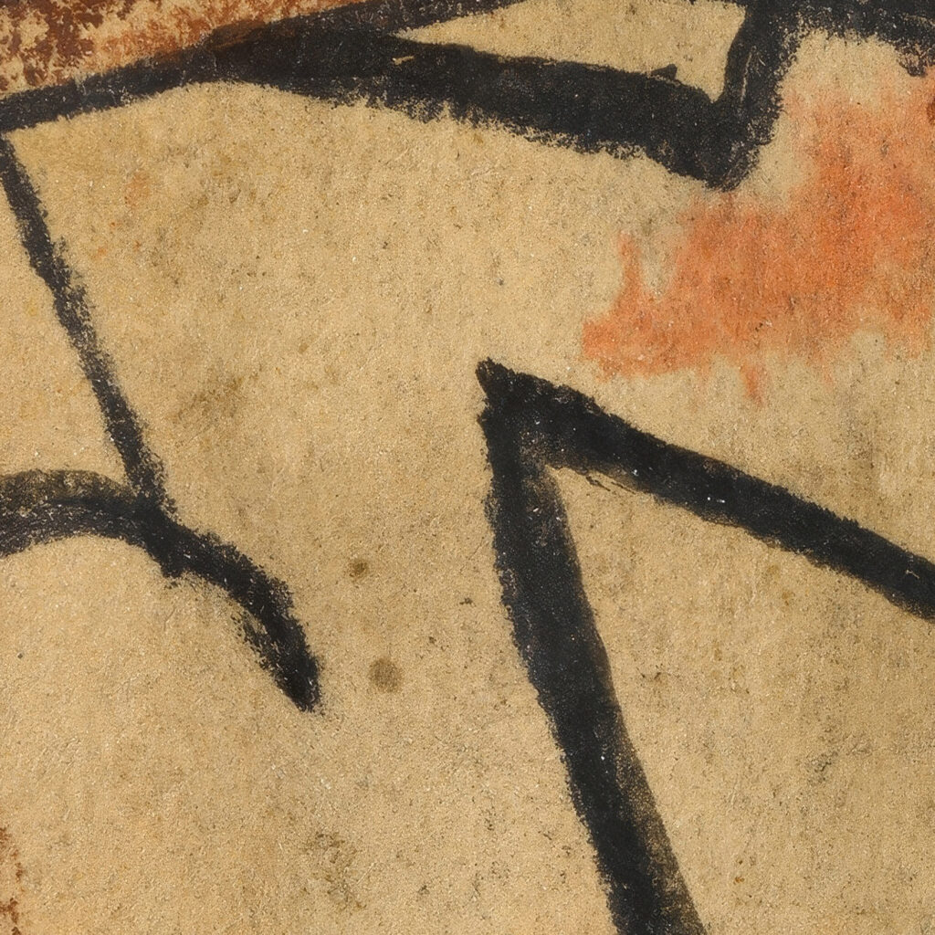 Strichmannchen mit Pfeil und Bogen 1918 Egon Schiele 8 mockup