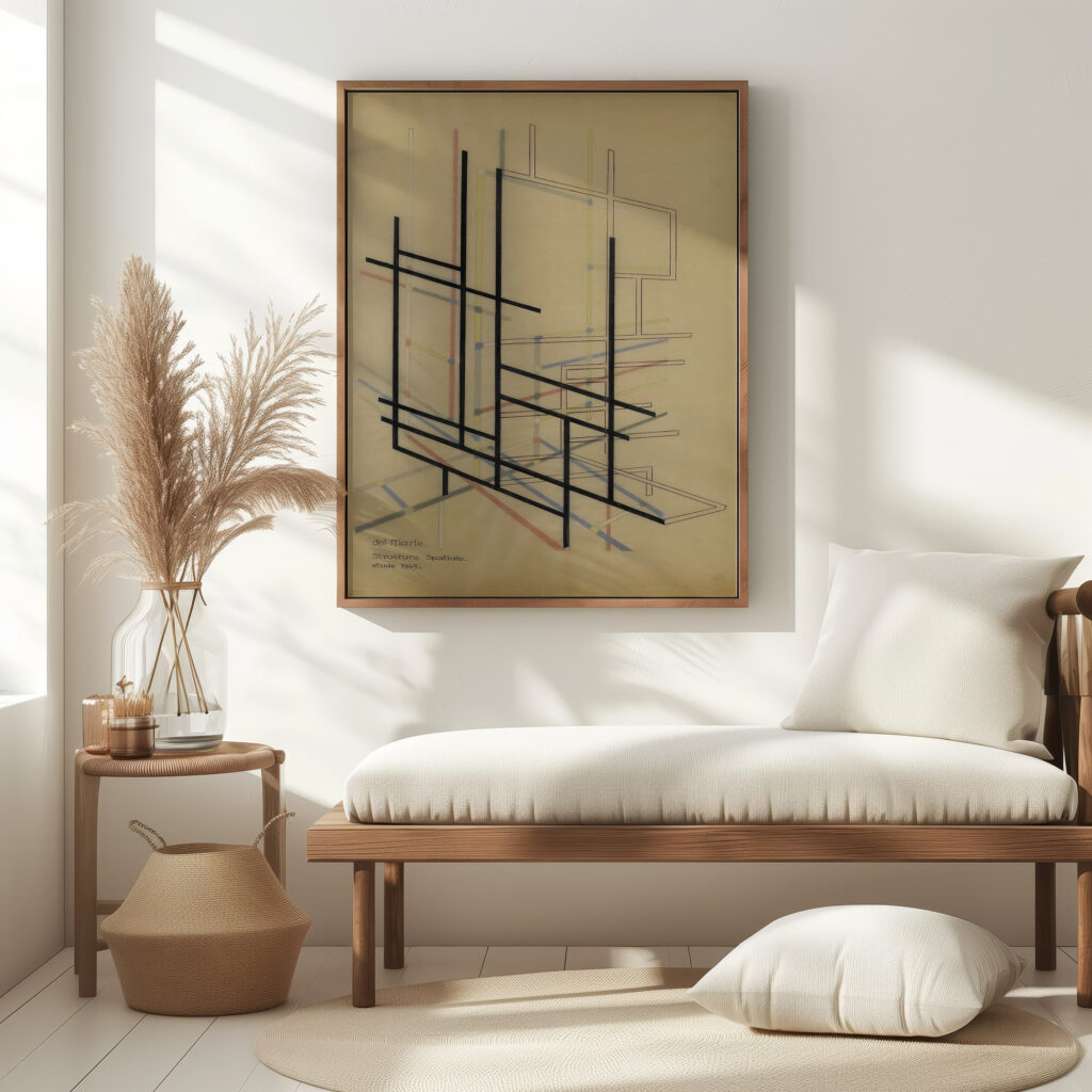 Structure Spatiale 1949 Felix Del Marle 5 mockup