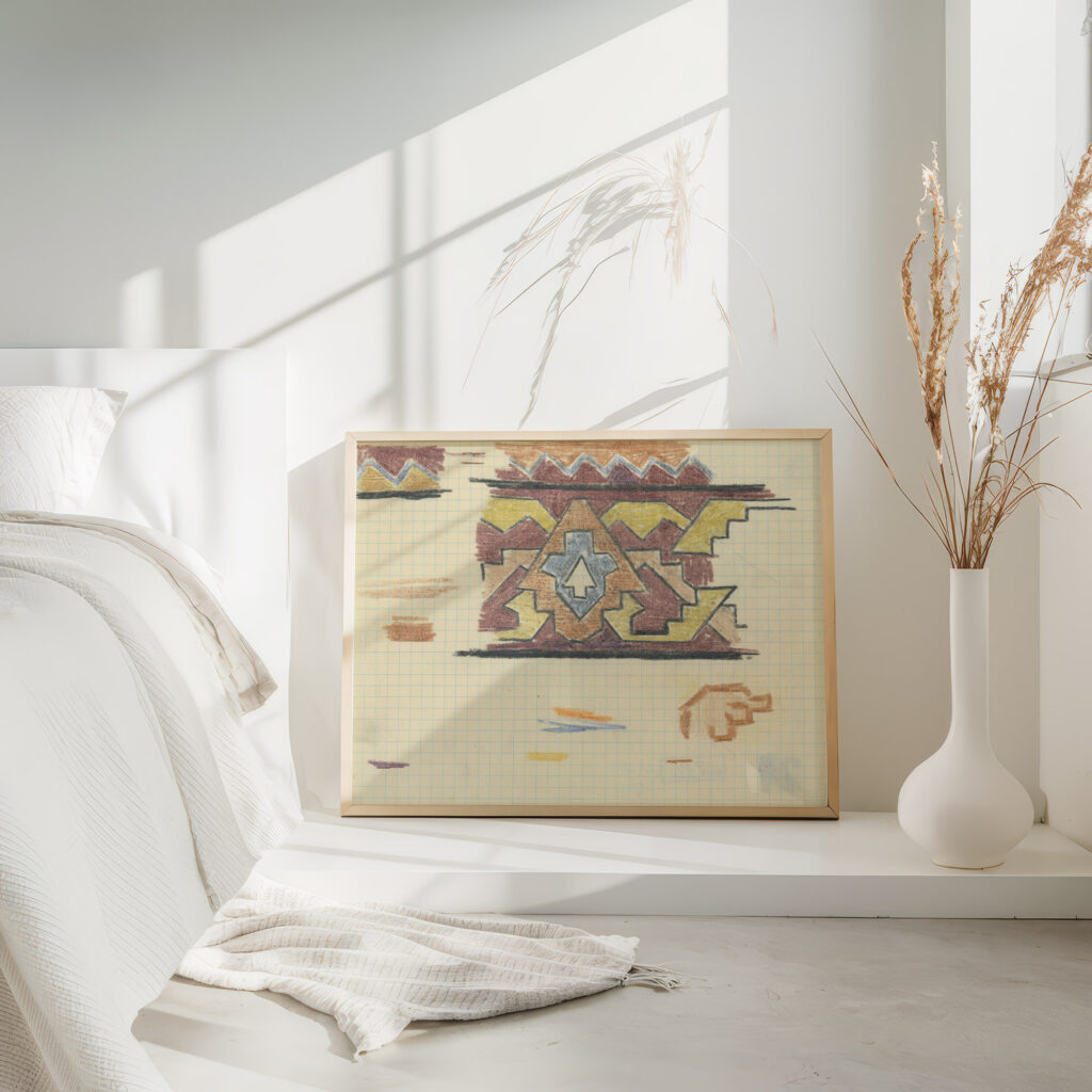 Studia geometrickeho ornamentu 1925–1927 Konstantin Bauer 4 mockup