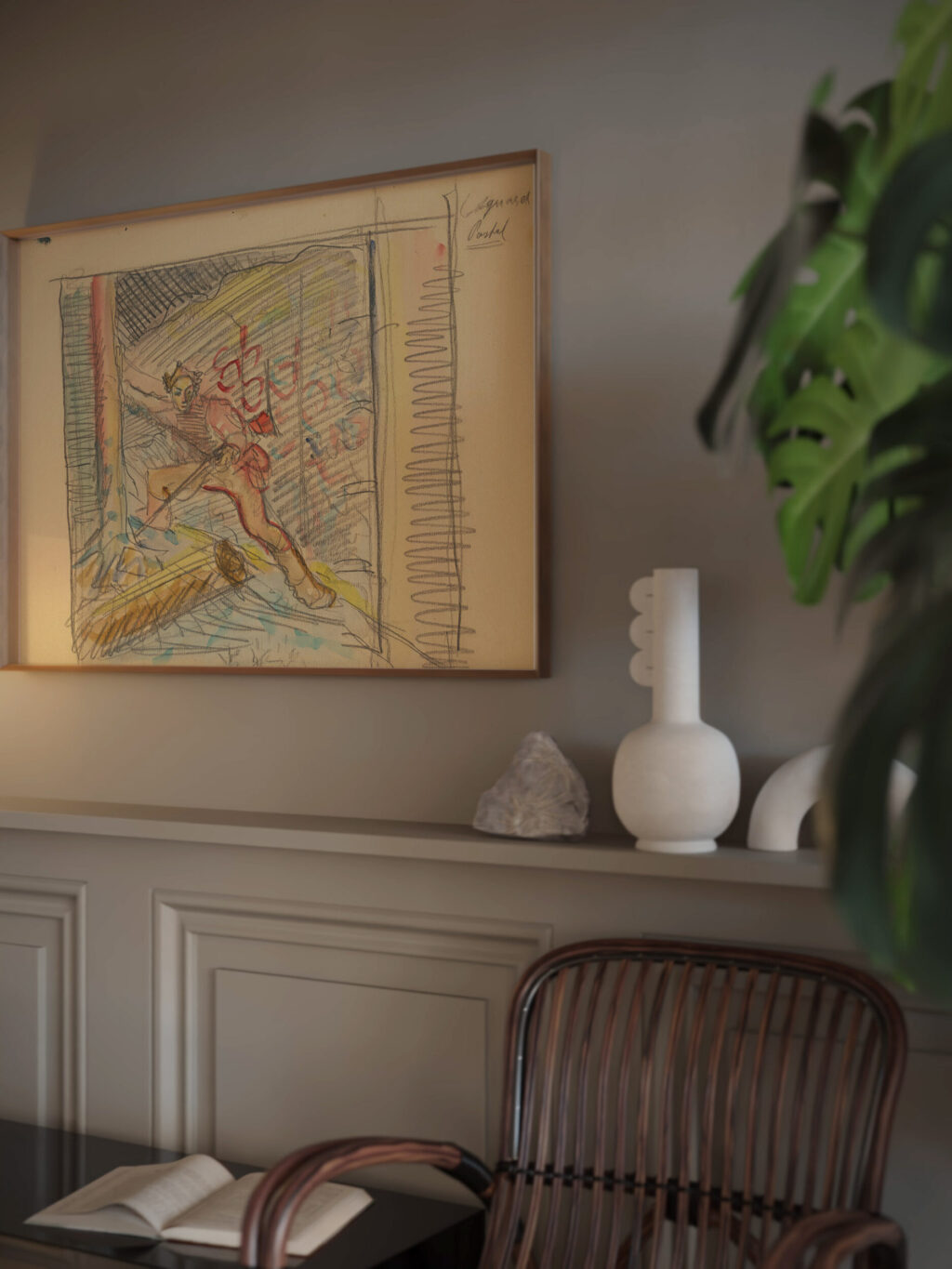 Studia lovca 1930 Arnold Peter Weisz Kubincan video mockup