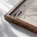 Studie 1890 Carel Adolph Lion Cachet 2 close up dark wood mockup