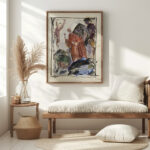 Studie efter kunstnerens eget maleri ‘Dante profeter opus 1 1912 13 1913 – 1914 J.A. Jerichau 5 mockup