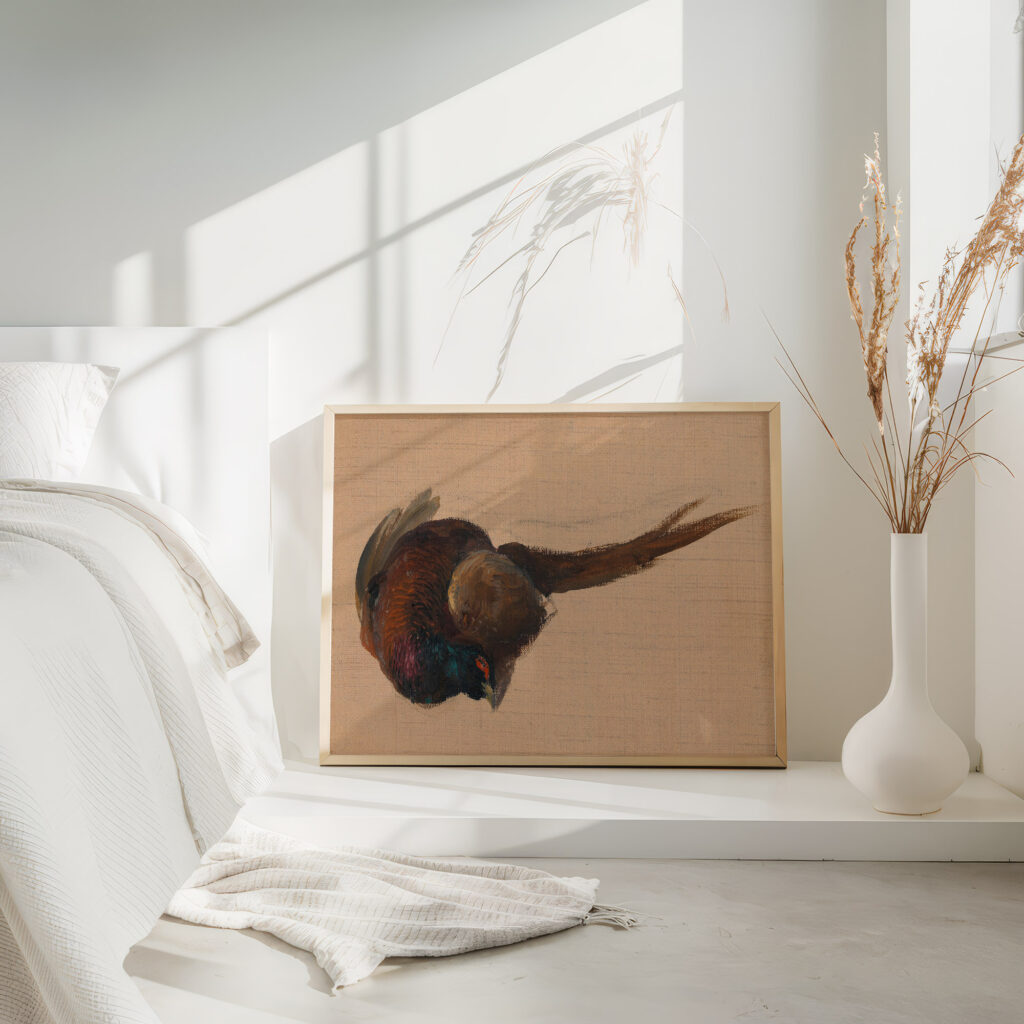 Studie eines toten Fasanes around 1840–1850 Johann Matthias Ranftl 4 mockup