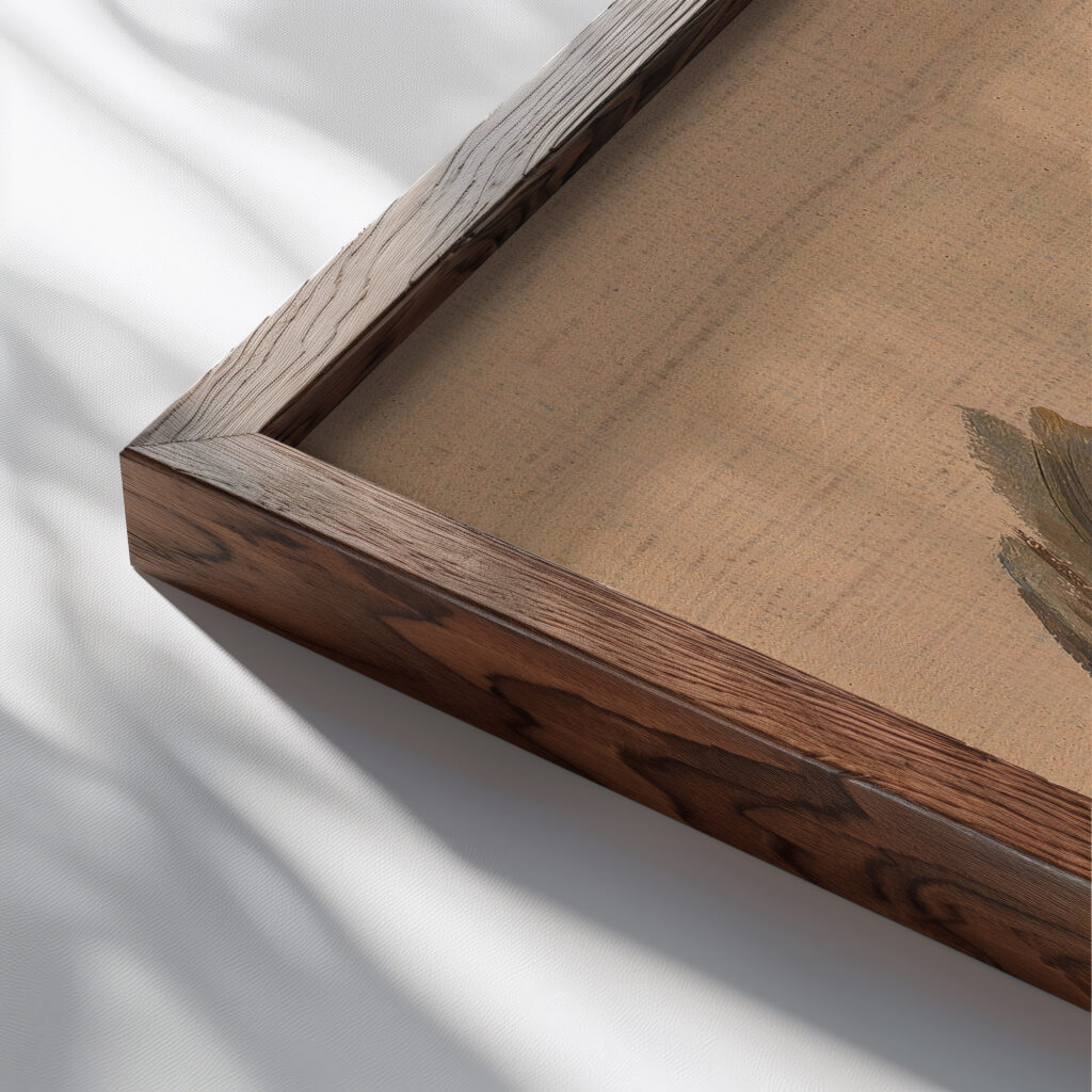 Studie eines toten Fasanes around 1840–1850 Johann Matthias Ranftl close up dark wood mockup