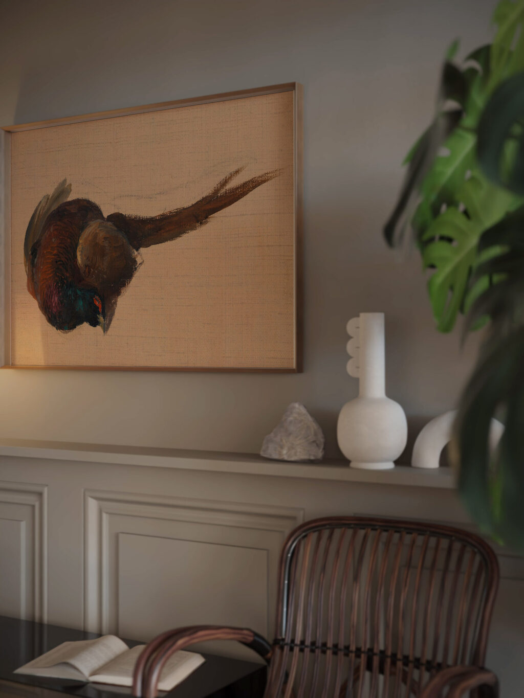 Studie eines toten Fasanes around 1840–1850 Johann Matthias Ranftl video mockup