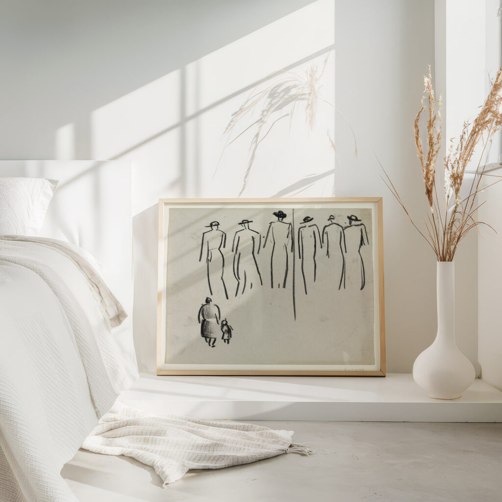 Studie van diverse figuren 1891 1941 Leo Gestel 4 mockup