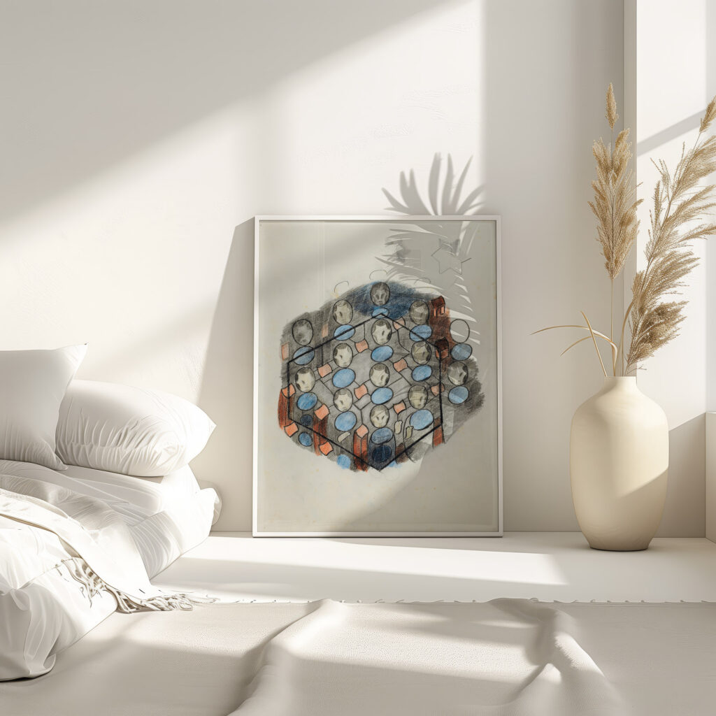 Studie zu Glasgemalde 1923 24 Otto Meyer Amden 4 mockup