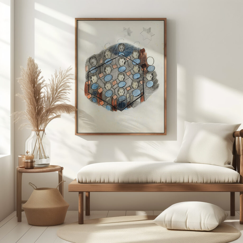 Studie zu Glasgemalde 1923 24 Otto Meyer Amden 5 mockup