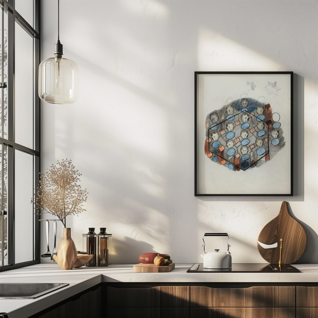 Studie zu Glasgemalde 1923 24 Otto Meyer Amden 6 mockup