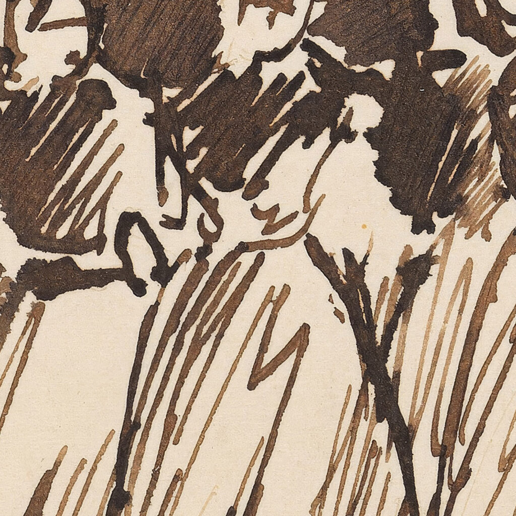 Studie zu Sonntagnachmittag in Laren 1882 Max Liebermann 8 mockup