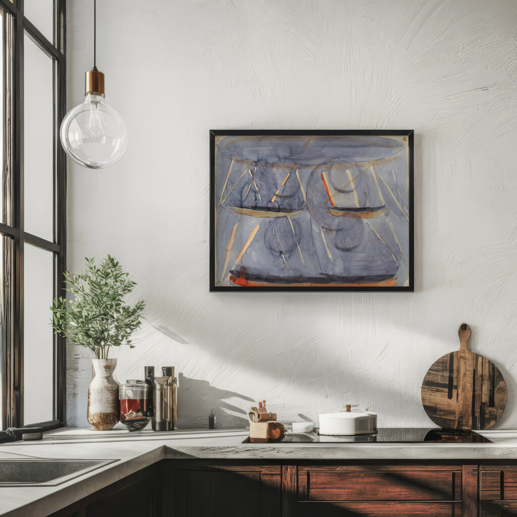 Studie zu ‘Vorbereitung Andacht im Esssaal Otto Meyer Amden 6 mockup