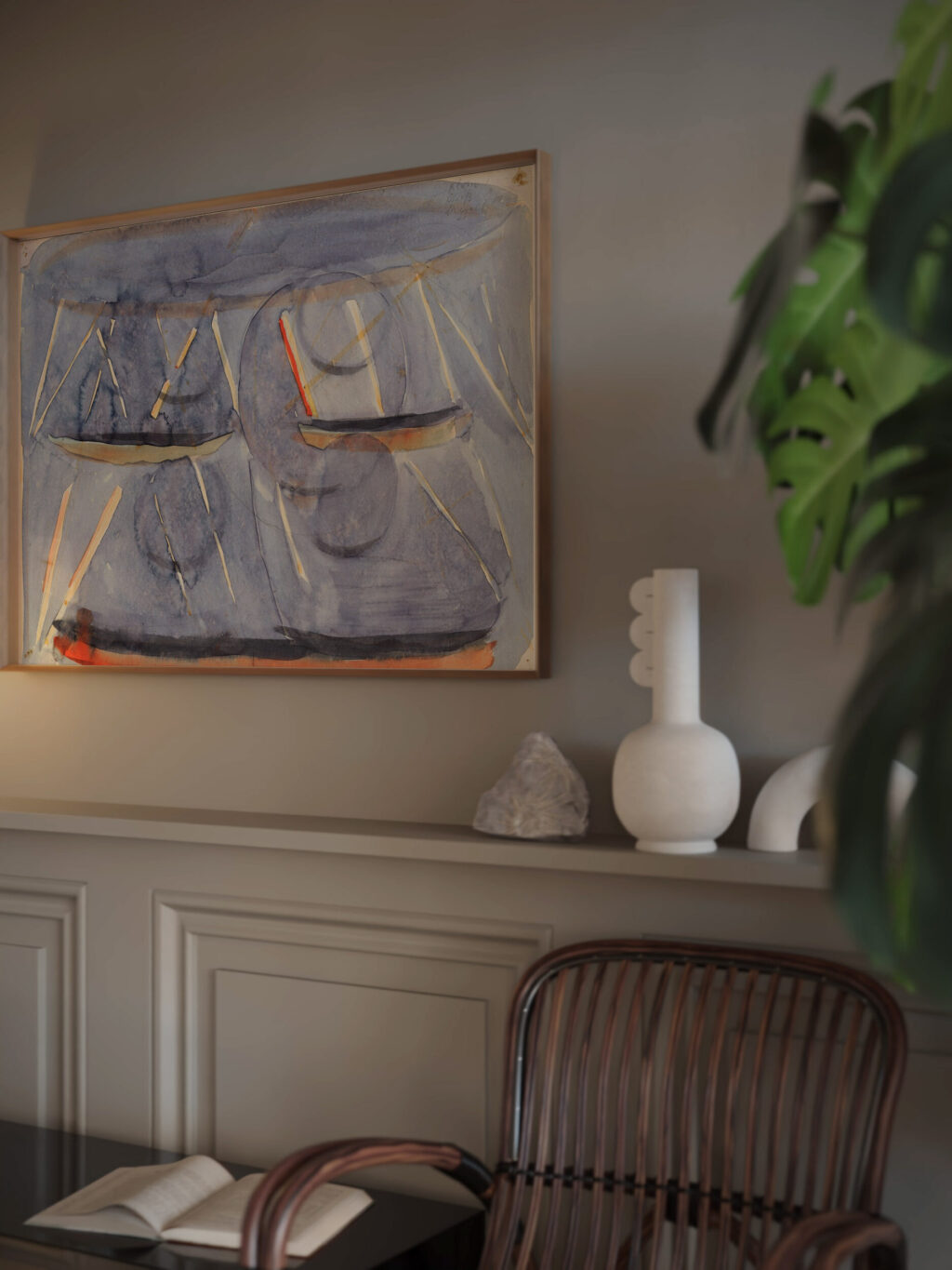 Studie zu ‘Vorbereitung Andacht im Esssaal Otto Meyer Amden video mockup