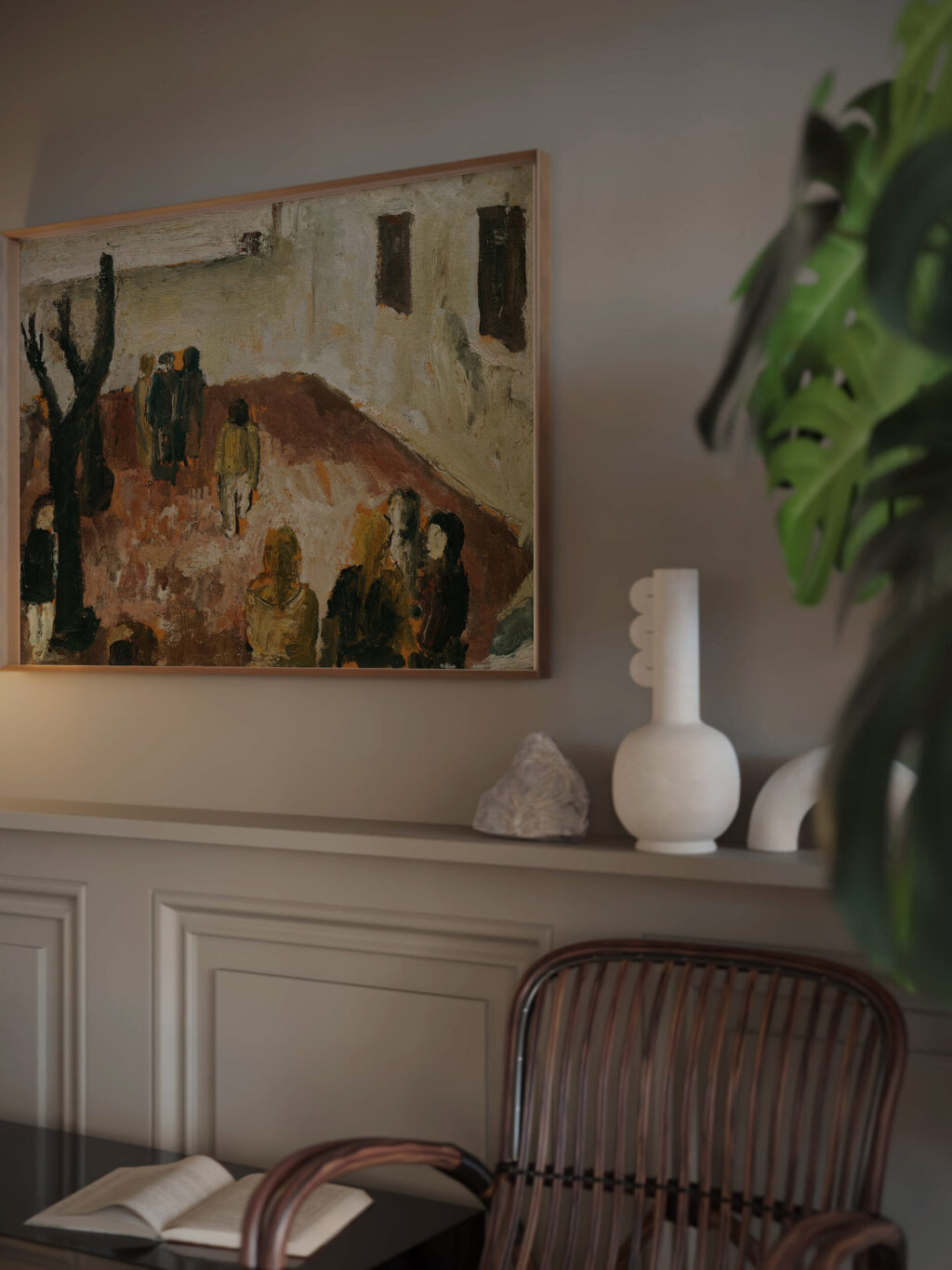 Studie zum ‘Schulhof 1926 Wilhelm Thony video mockup
