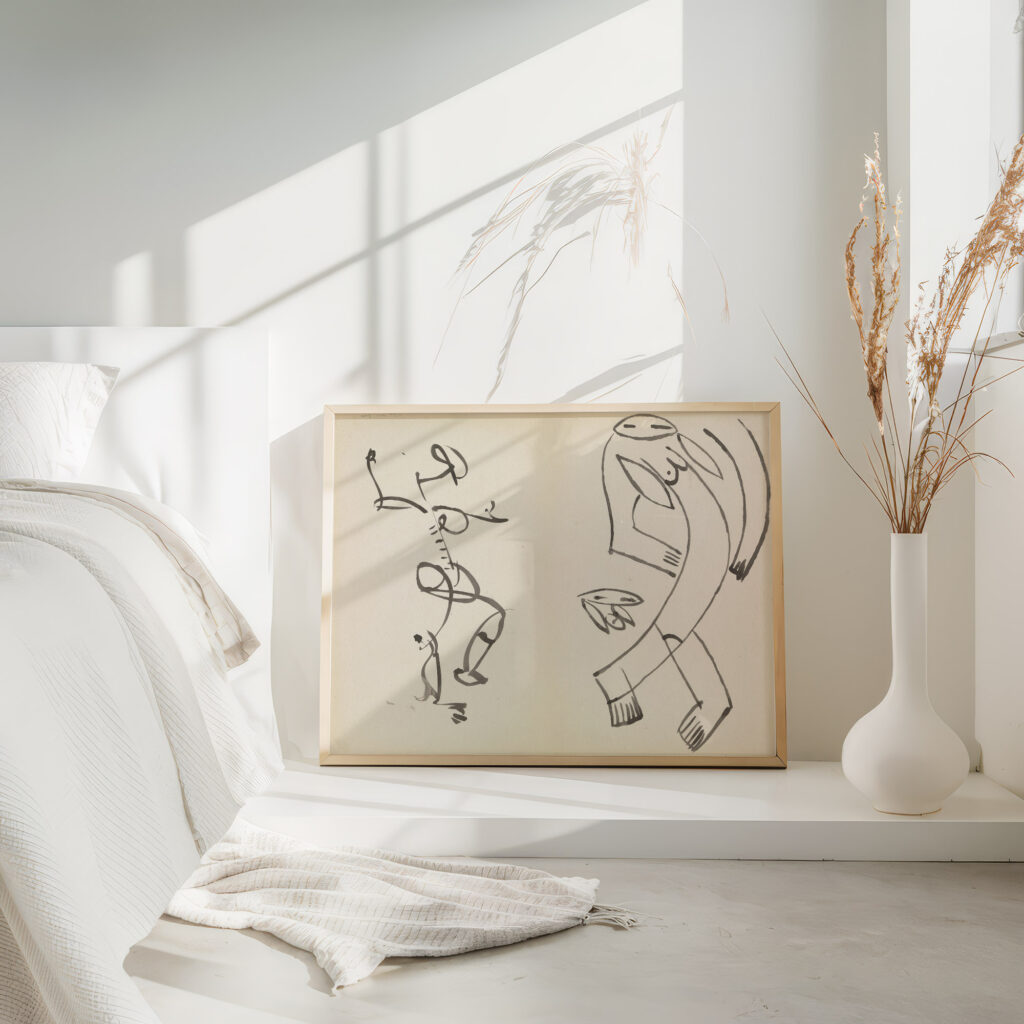 Studies of Two Dancing Figures 1910 1915 Henri Gaudier Brzeska 4 mockup