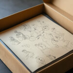 Studies van fietsers en wandelaars 1874 Carel Adolph Lion Cachet video mockup