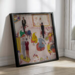 Studio Party Soiree 20th century Florine Stettheimer 4 mockup