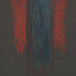 Study Angel with Musical Instrument Edwin Austin Abbey 8 mockup