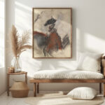 Study after Joshua Reynoldss Portrait of Cornet Nehemiah Winter 11th Dragoons Hercules Brabazon Brabazon 5 mockup