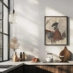 Study after Joshua Reynoldss Portrait of Cornet Nehemiah Winter 11th Dragoons Hercules Brabazon Brabazon 6 mockup