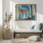 Study for Canal Port Rockaway 1916 Oscar Bluemner 5 mockup