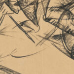 Study for Dynamic Force of a Cyclist I 1913 Umberto Boccioni 8 mockup