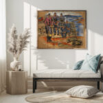 Study for Lobster Fishermen 1940 Marsden Hartley 5 mockup