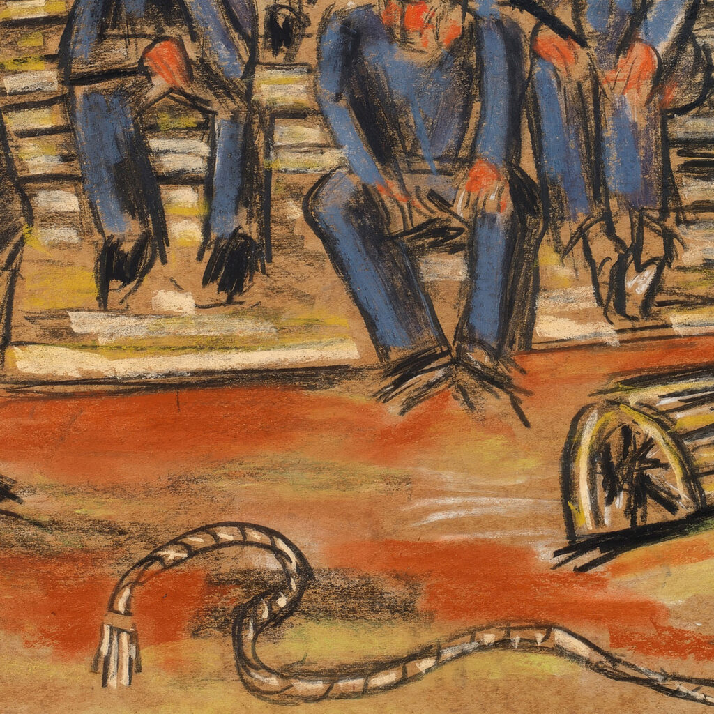 Study for Lobster Fishermen 1940 Marsden Hartley 8 mockup