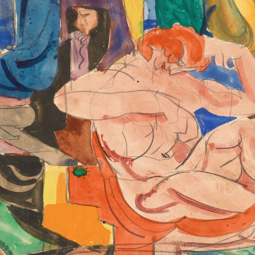 Study for Mural Decoration 1918–20 James Henry Daugherty 8 mockup