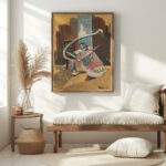 Study for Painting in a Circus Setting 1936 Cyprian Majernik 5 mockup