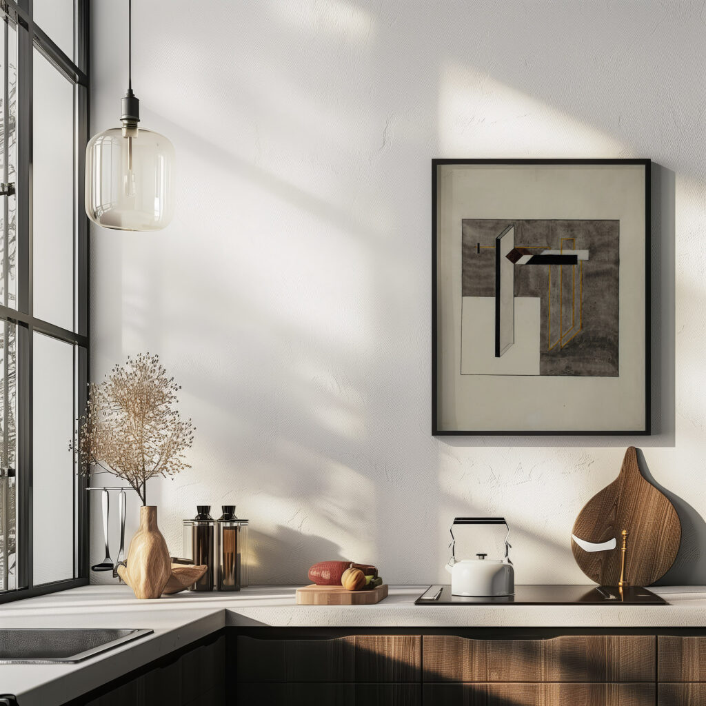 Study for Proun 4B 1920 El Lissitzky 6 mockup