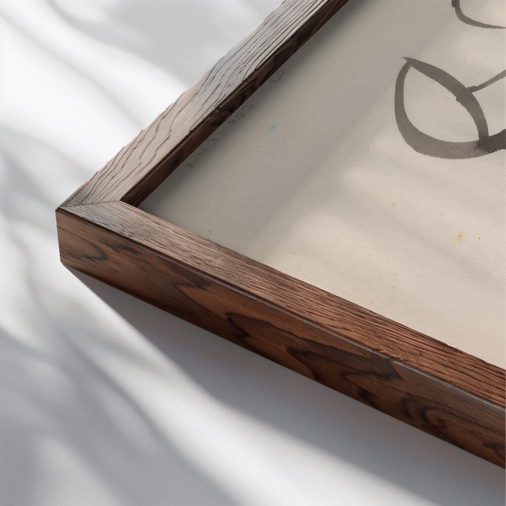 Study for a Figural Sculpture 1910 1915 Henri Gaudier Brzeska close up dark wood mockup