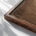 Study for a Panel VI 1890 1897 Charles Sprague Pearce close up dark wood mockup