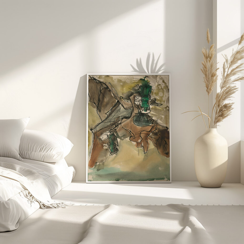 Study for a Slovak Fairytale III 1940–1944 Jan Novak 4 mockup