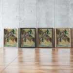 Study for a Slovak Fairytale III 1940–1944 Jan Novak framed posters mockup